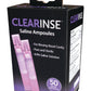 CLEARinse Saline Solution – 50 Count Box of Ampoules