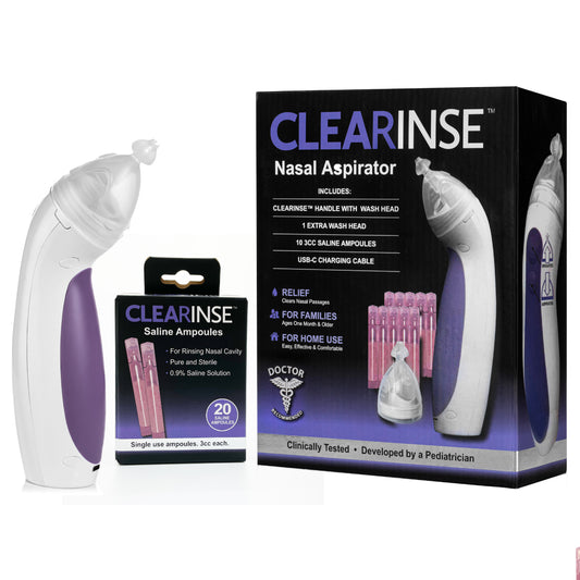 CLEARinse Starter Kit and Saline Bundle